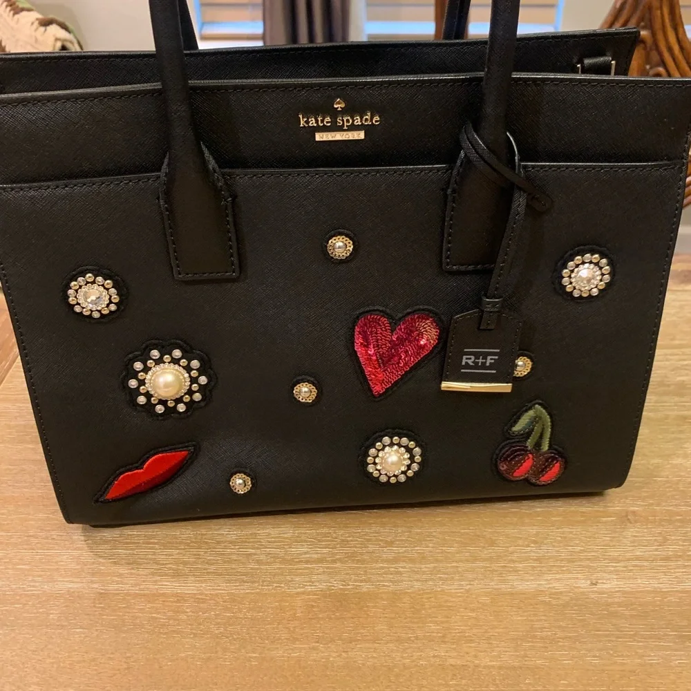 Kate Spade Black Rodan & Fields Project Satchel - Picture 14 of 16